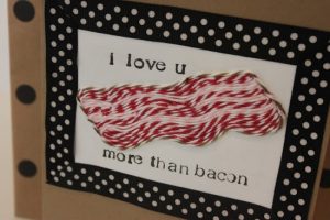 Bacon card 